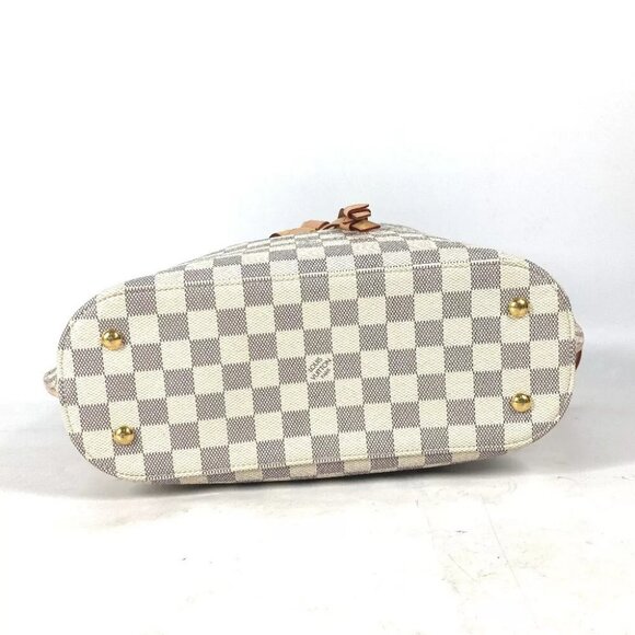 LOUIS VUITTON N41579 Damier Azur Giroratta Bag 2WAY bag Drawstring Shoulder bag - Picture 9 of 16